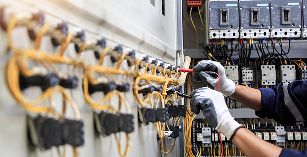Professional Electrician technician working in Clearfield, UT